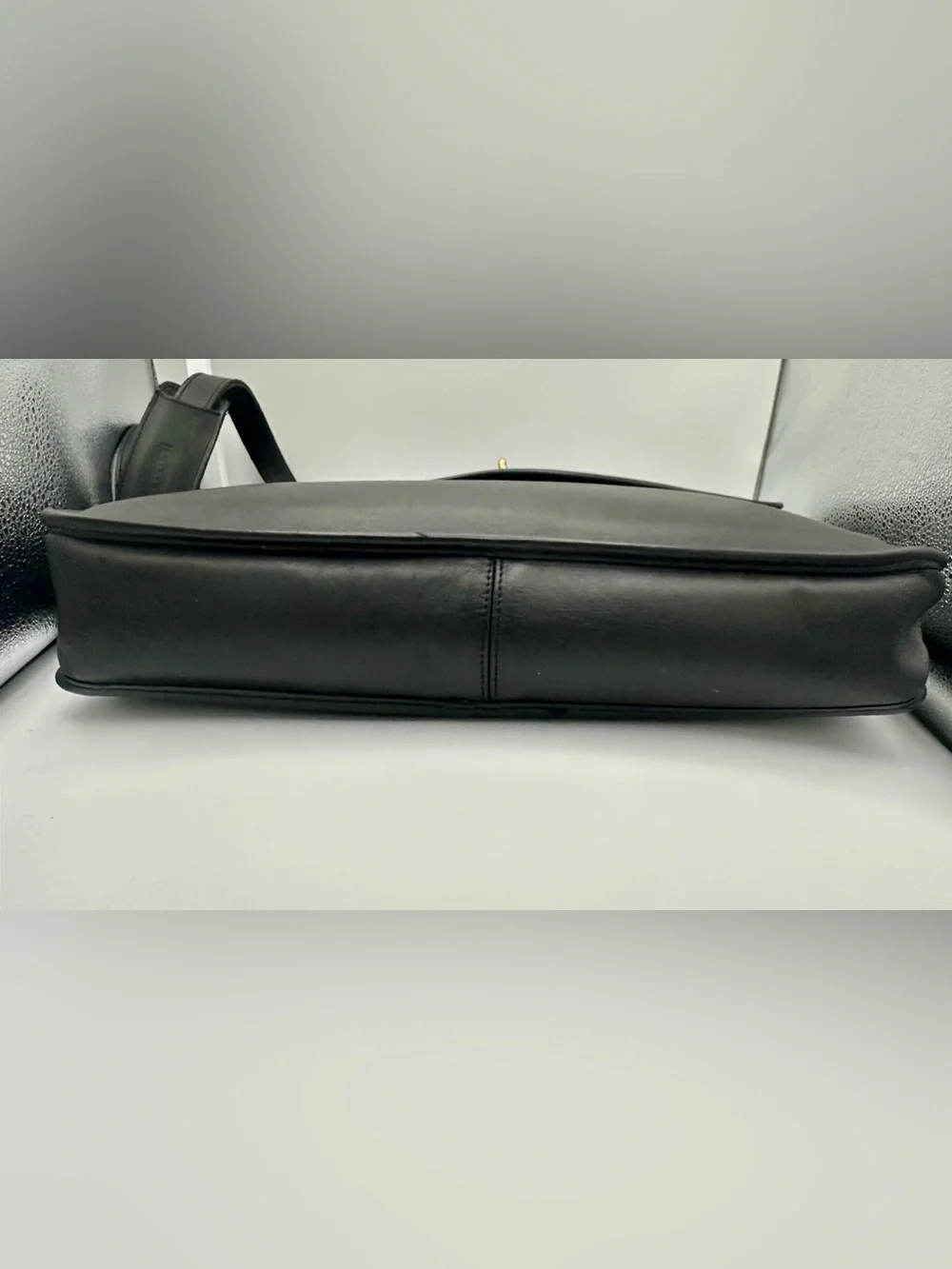 Coach Lexington Briefcase 5265 Black Leather Vintage 2002 Messenger Bag